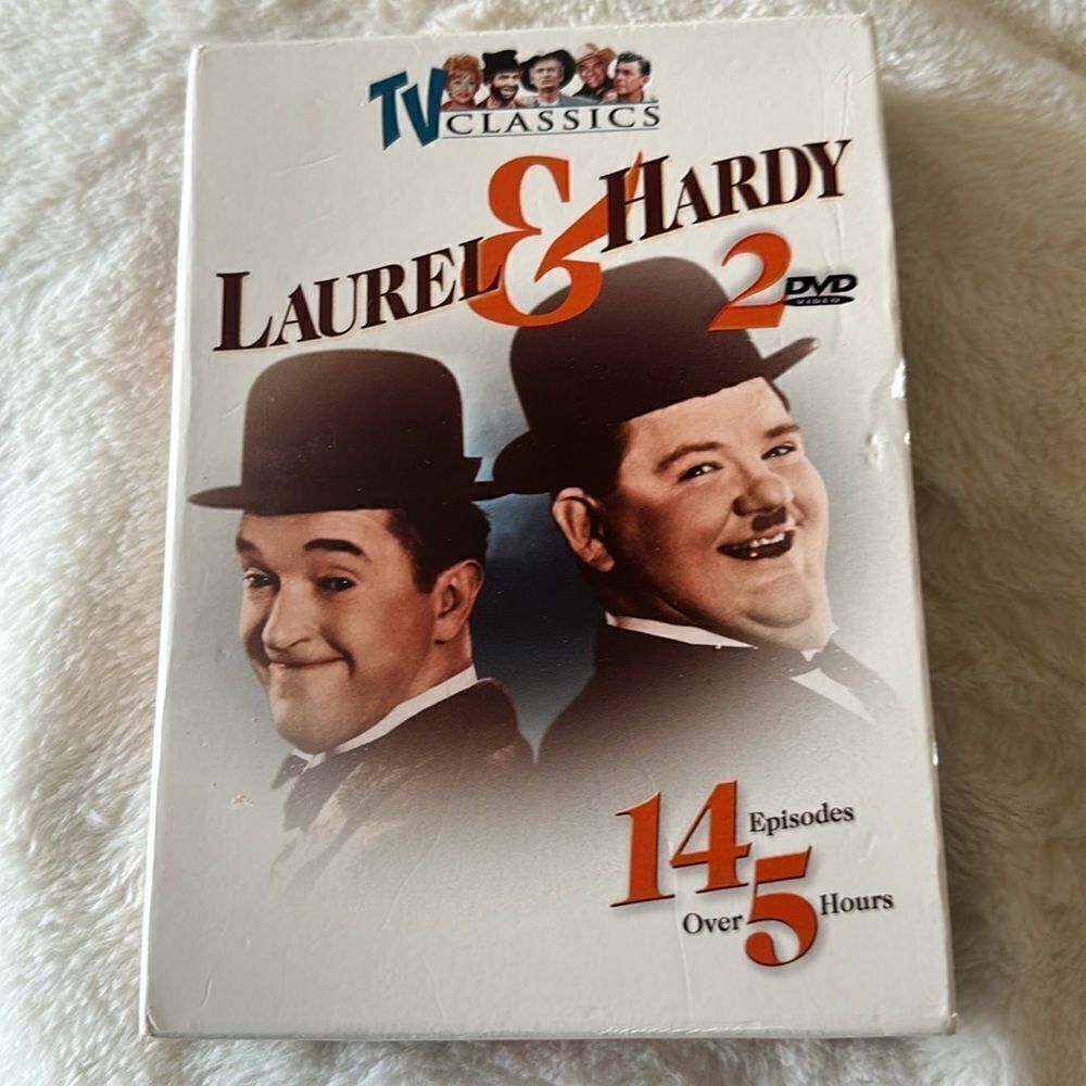 “Laurel & Hardy” TV Classics DVDs Set of Two!